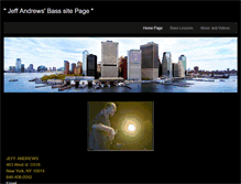 Tablet Screenshot of jeffandrews.biz